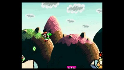 Yoshis island - level 1 - 1
