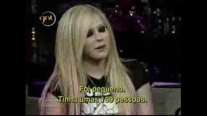 Avril Lavigne - Late Show
