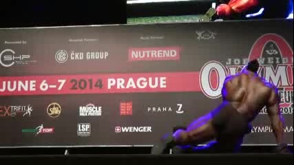 136кг. Кай Грийт Гост Представил в 2014 Ifbb Amateur Olympia Прага!