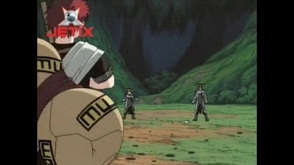 Naruto - Епизод 34 - Акамару е Изплашен! Жестоката Сила На Гаара! Bg Audio