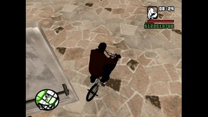 Gta San Andreas бъг с колело част 2
