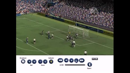 Fifa 08 - Хубав гол с Касияс в 90 мин 