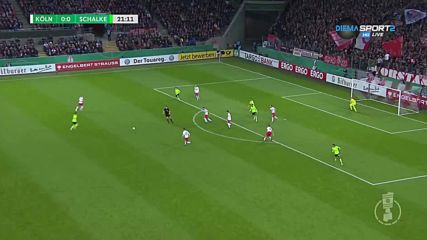 Кьолн - Шалке 1:0 /първо полувреме/