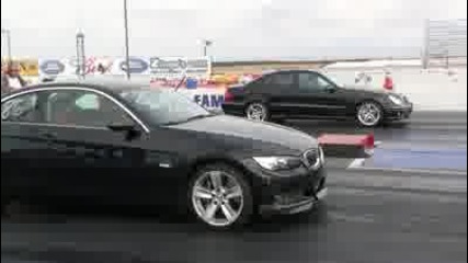 335i vs E55 Amg 