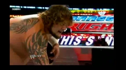 Wwe raw 18.10.2010 Randy Orton & John Cena vs Husky Harris & Michael Mcgillicutty 