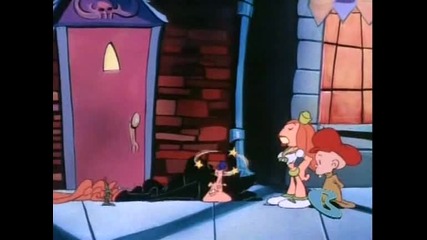 What a cartoon show--malcom and Melvin in Babe, He Calls Me