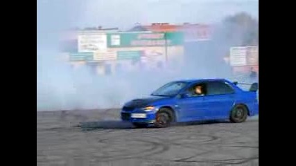 Mitsubishi Lancer Evo Viii Burnout