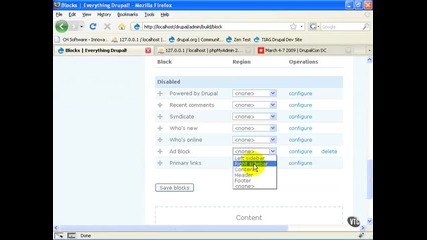 05 02. Adding Custom Blocks (drupal уроци) 
