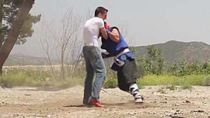 Kwonkicker vs Karate Guy Fight Scene Tekken Street Fighter Style Film Yonetmen Dovus Stilari Kungfu