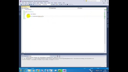 Play With Visual Studio