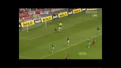 Werder Bremen 1 - 4 Bayern Munchen