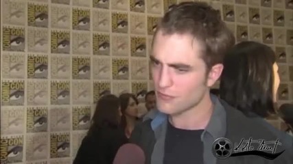 Robert Pattinson talks Breaking Dawn Comic Con 2011