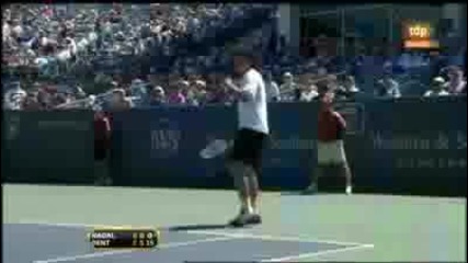 Мастърс Синсинати 2010: Day 3 - Rafael Nadal vs Taylor Dent [18.08.2010]
