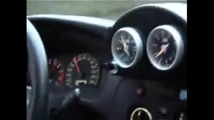 Ускорение От 0 - 200 На Mitsubishi Lancer Turbo ! 