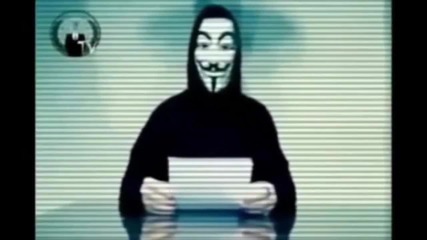 Анонимните България - Съобщение за атентатите