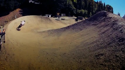 Dirt Bmx jam with George and Louis Bolter - Gorge Road Jump Park