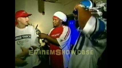 Eminem Mtv Hip Hop Headliners Backstage Passweek 2003 