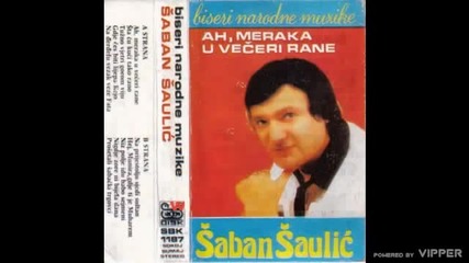 Saban Saulic - Sta cu kuci tako rano - (Audio 1986)