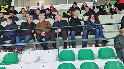 Валентин Михов също е на трибуните