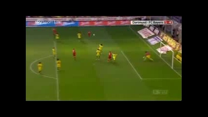 Dortmund - Bayern Munich 1 - 4 (1 - 5,  12 9 2009)