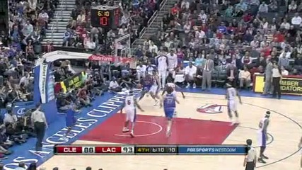 Los Angeles Clippers 101 - 102 Cleveland Cavaliers [highlights] 16.01.2010