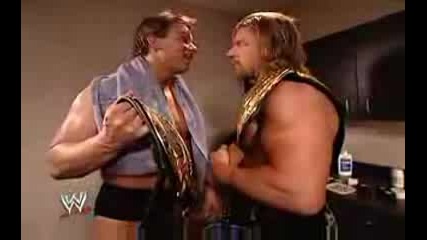 Conversation triple h and jbl 