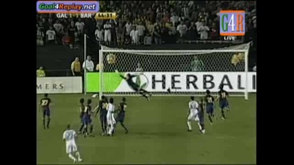 La Galaxy - Barcelona 1 - 1 (1 - 2,  2 8 2009)
