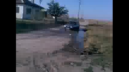Fiat Uno power slide 