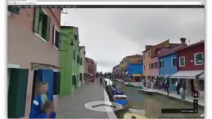 Google Street View заплува из Венеция