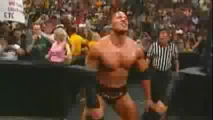 Wwf Summerslam 2000 - Triple h vs Kurt Angle vs The Rock ( Wwf Championship )