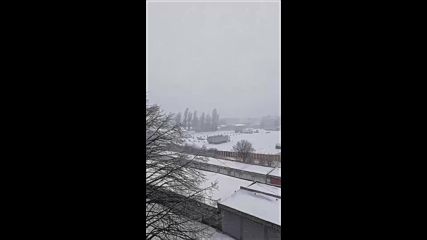 Снежна пролет в Добрич