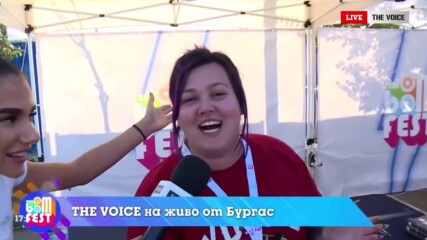 THE VOICE на живо от TEEN BOOM FEST 2022 Бургас: На гости при Megsunn [10]
