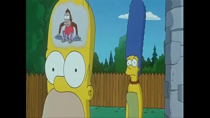 Homer Simpsons Train of Thought 