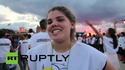 Paraguay: Thousands of youths attend Pope Francis' last Latin American tour appearance