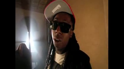 Lil Wayne зад кадър на песента On Fire
