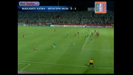 Maccabi Haifa - Bayern Munich 0 - 1 (0 - 3,  15 9 2009)