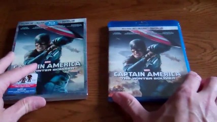 Суперският филм продължение Завръщането на Първият Отмъстител (2014) на Blu - Ray