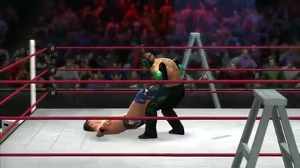 The Miz Vs Rey Mysterio - Ladder Match