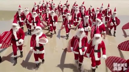 Австралийската Коледа - Сърф Дядо Коледа Песента