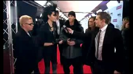 Ema 2009 Tokio Hotel Red Carpet Tv 