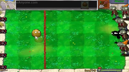 Plants vs Zombies level 1-5