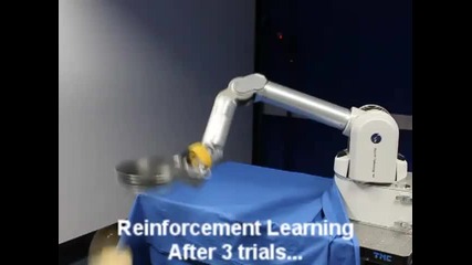 Робот се учи как да превърта палачинки 