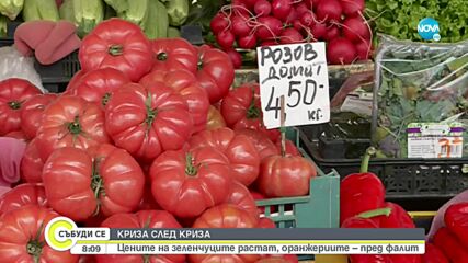Цените на зеленчуците скачат, оранжериите – пред фалити