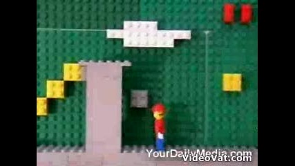 Лего Пародия На Super Mario