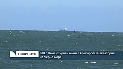 ВМС: Няма открити мини в българската акватория на Черно море