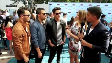 Jonas Brothers Teen Choice Awards 2013