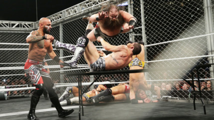 Hanson sends Kyle O'Reilly crashing through a table in barbaric WarGames Match: NXT Takeover: WarGames II (WWE Network E
