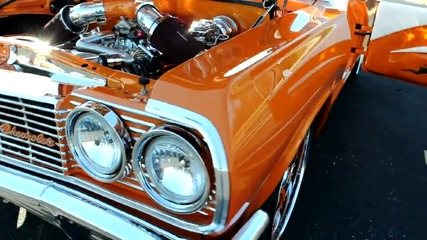 64 Chevy Impala vert on Asanti 22s