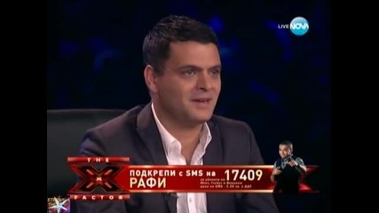 29.11. - Рафи 2, X Factor, Полуфинал