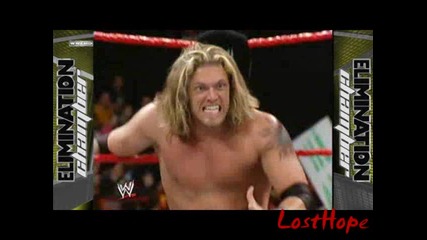 Wwe New Years Revolution eто как Острието прецаква Джон Сина 